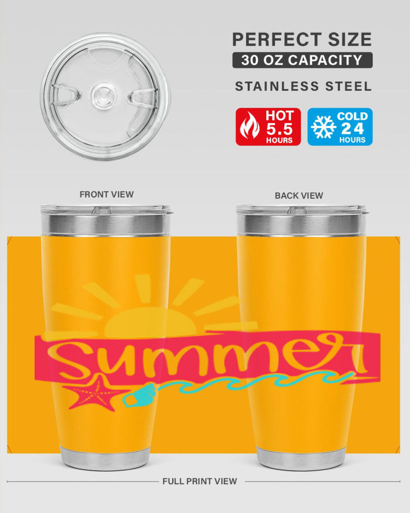 Summer Style 25#- summer- Tumbler