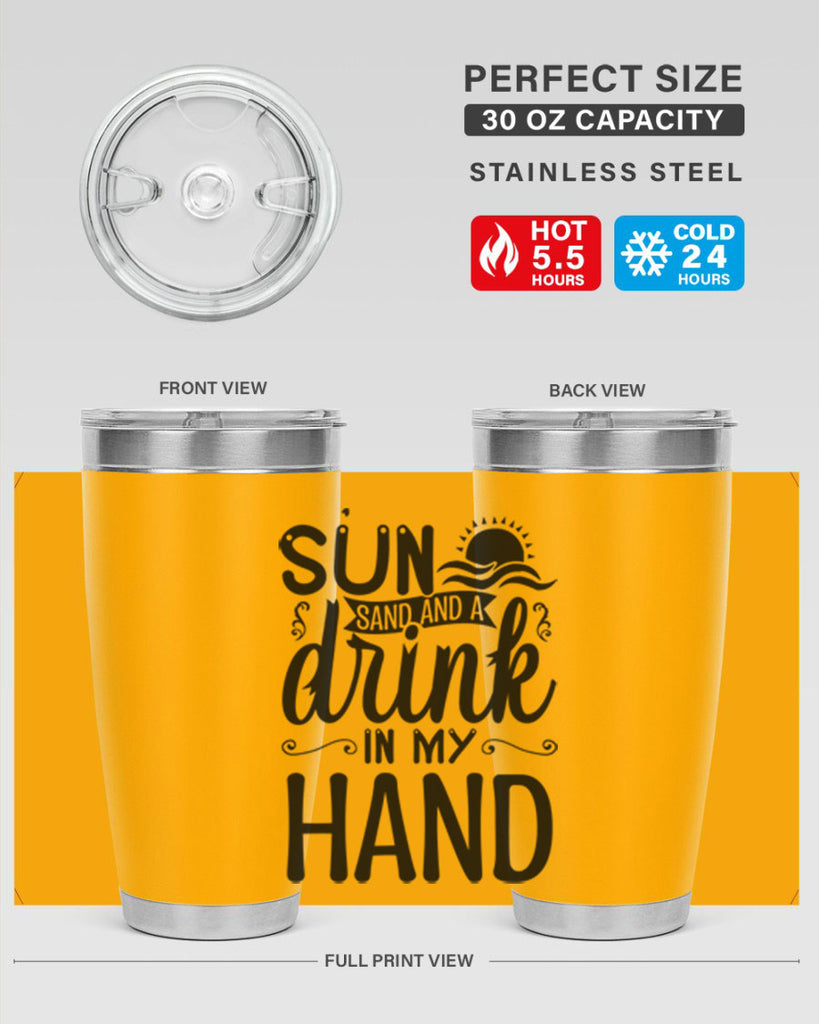 SunSandandaDrink 481#- zodiac- Tumbler