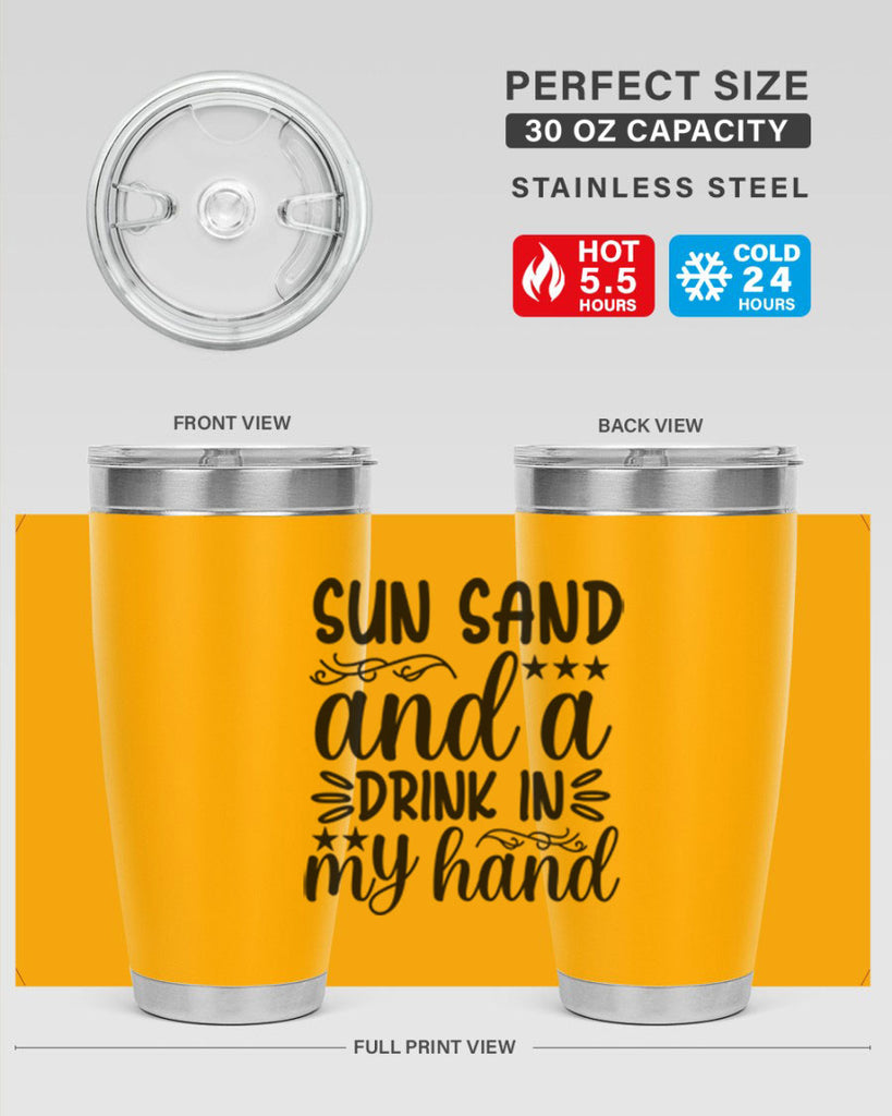 Sunsandandadrink 482#- zodiac- Tumbler