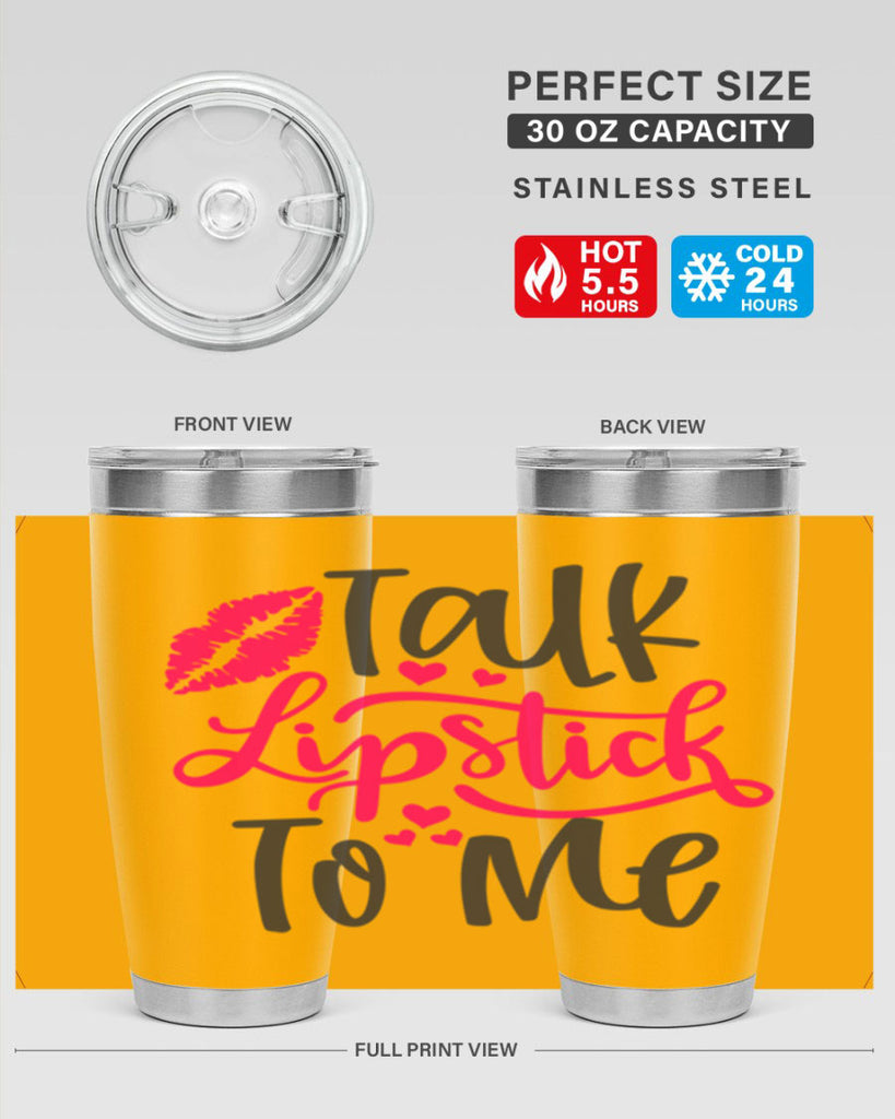 Talk Lipstick To Me Style 217#- make up- Tumbler