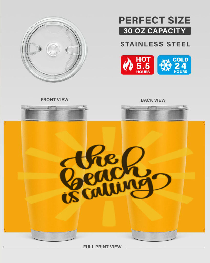 The Beachy Is Calling Style 10#- summer- Tumbler