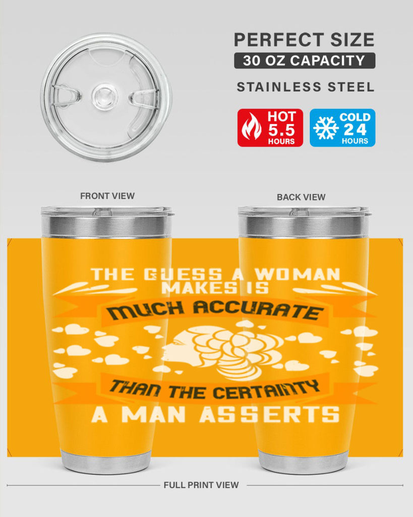 The guess a woman makes is much accurate Style 31#- womens day- Tumbler