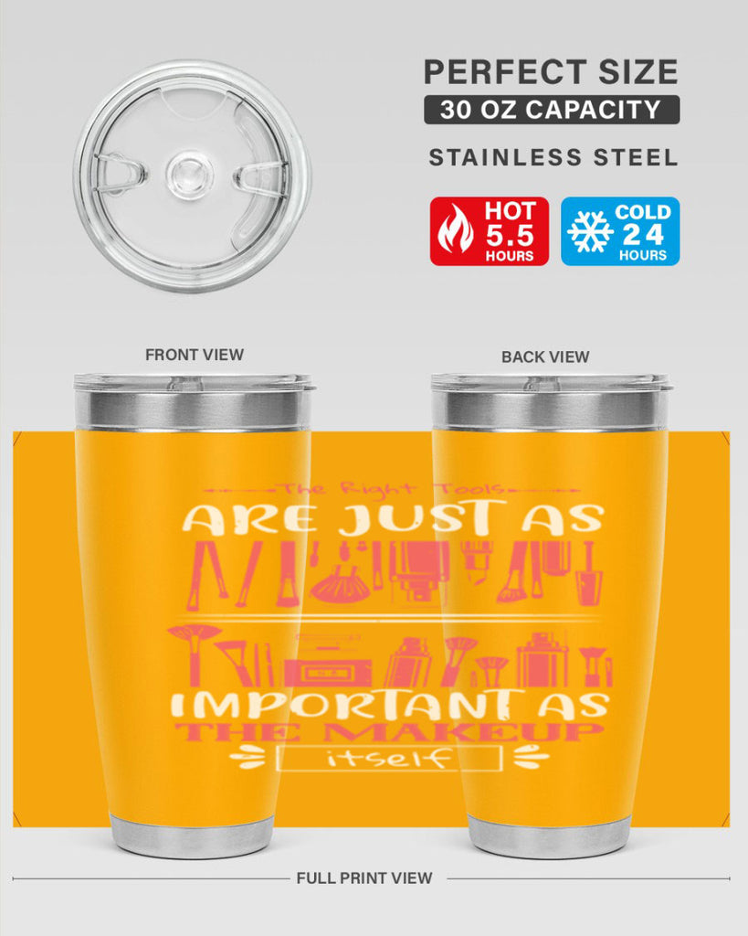 The right tools are just as important as the makeup itself Style 181#- make up- Tumbler