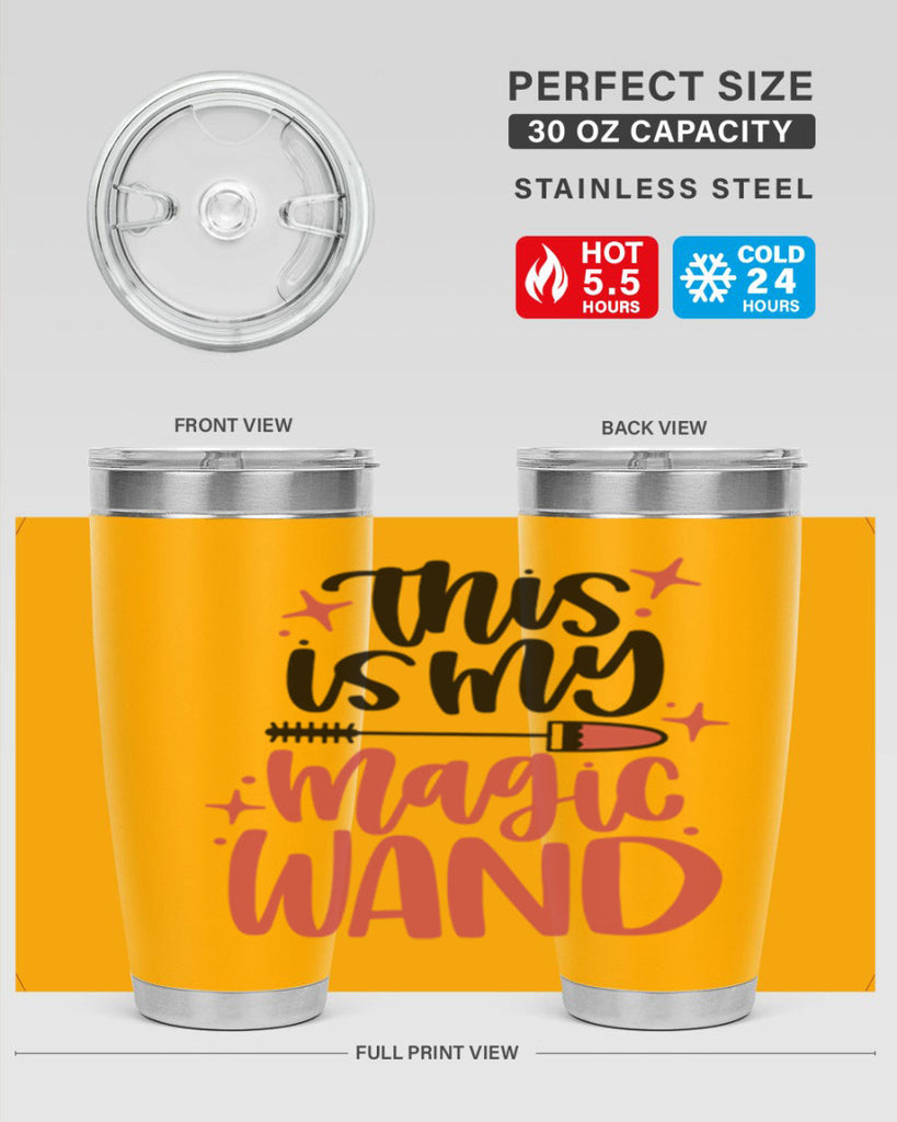 This Is My Magic Wand Style 12#- make up- Tumbler