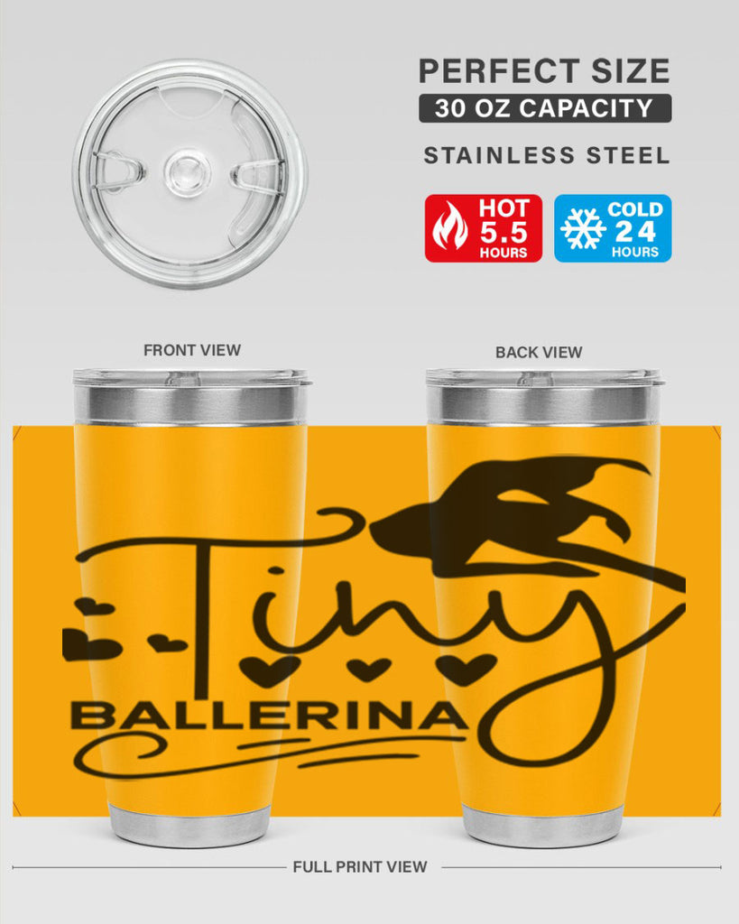 Tiny Ballerina 89#- ballet- Tumbler