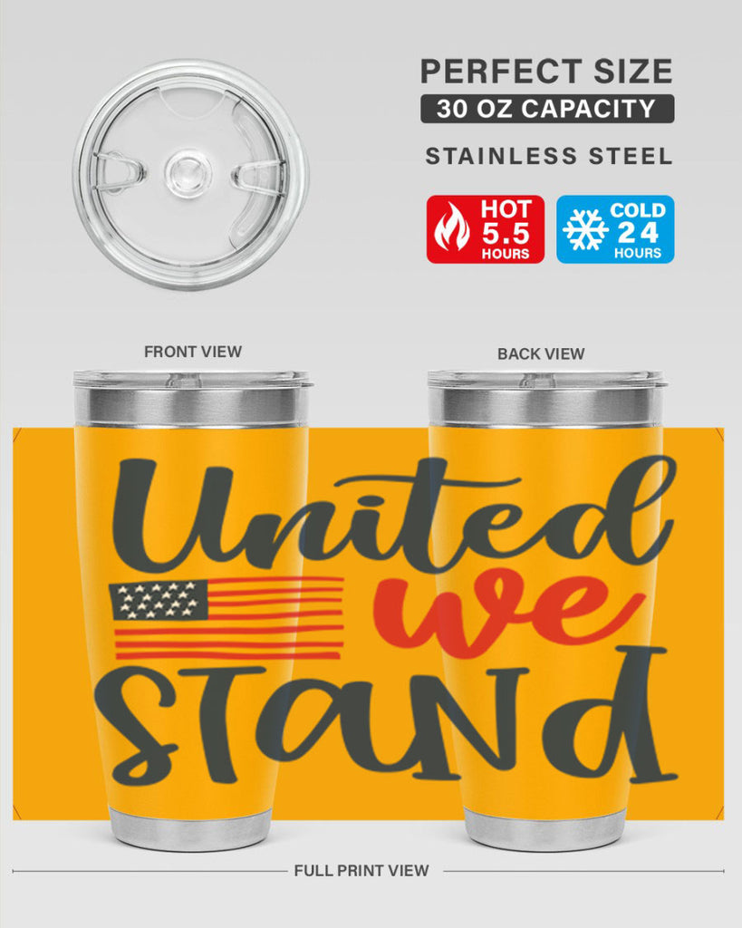 United we stand Style 9#- Fourt Of July- Tumbler