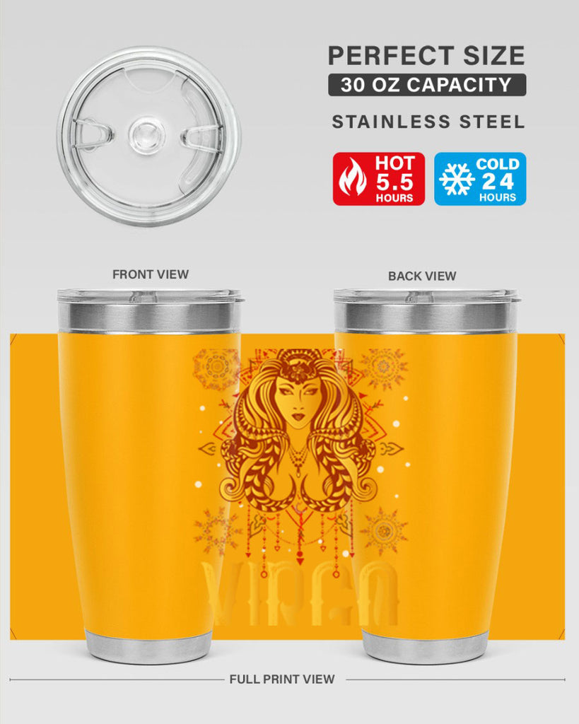 Virgo 542#- zodiac- Tumbler