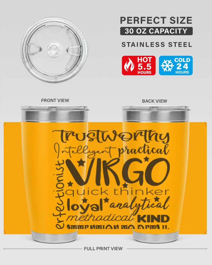 Virgo 574#- zodiac- Tumbler