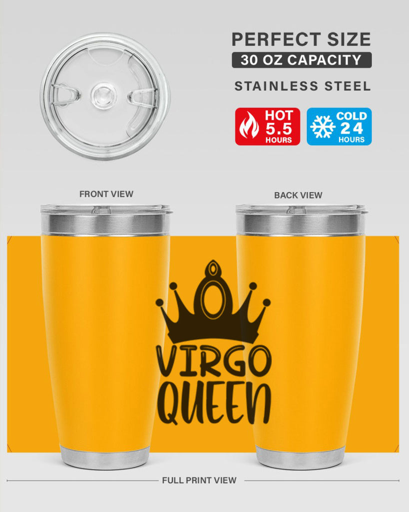 Virgo queen 539#- zodiac- Tumbler