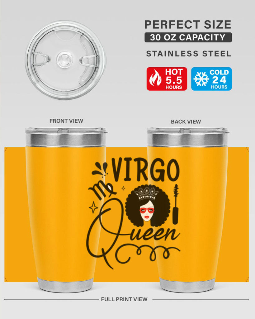 Virgo queen 541#- zodiac- Tumbler