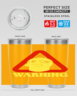 Warning Style 12#- duck- Tumbler