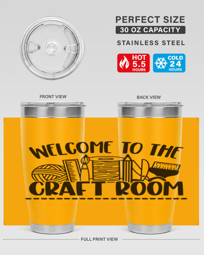 Welcome To the Craft Room 1#- crafting- Tumbler