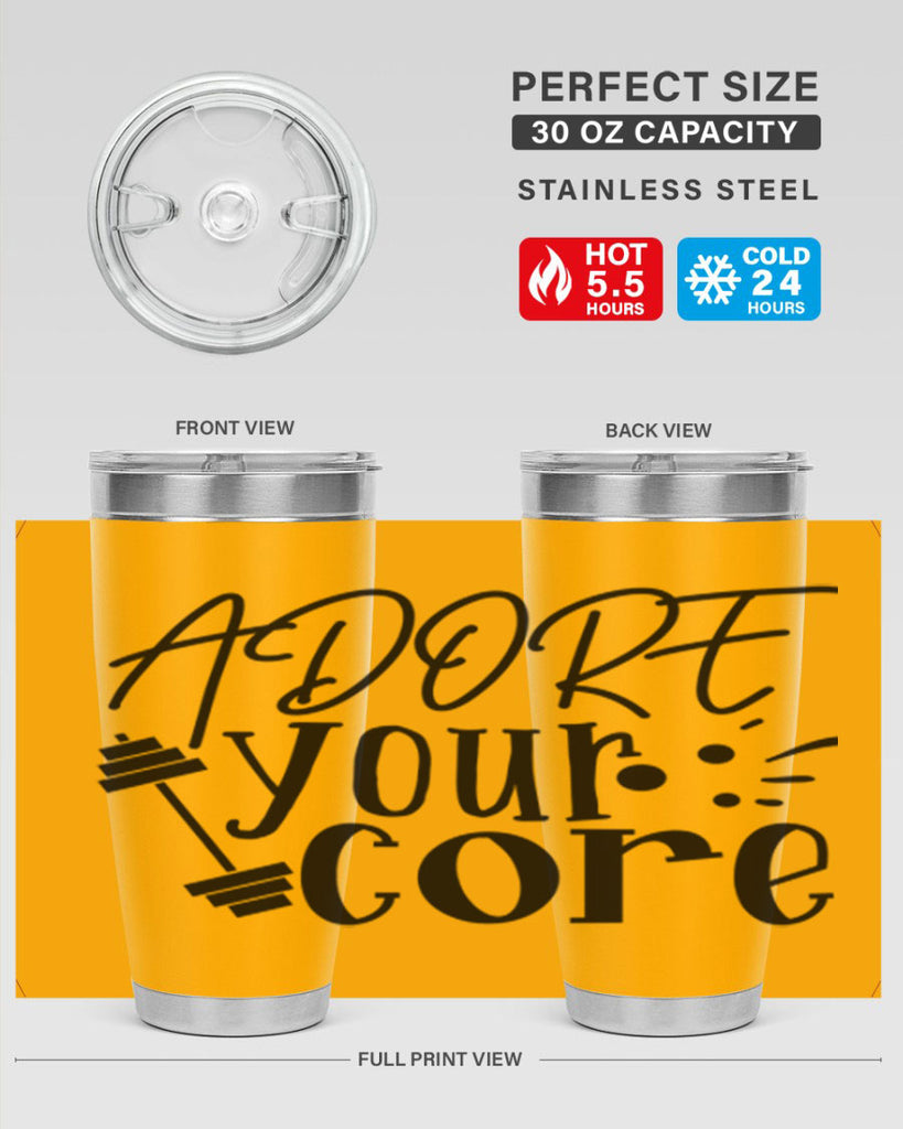 adore your core Style 111#- summer- Tumbler