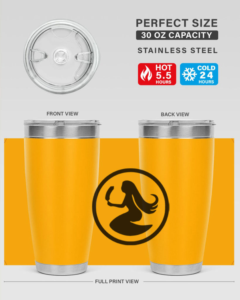 aquarius 80#- zodiac- Tumbler