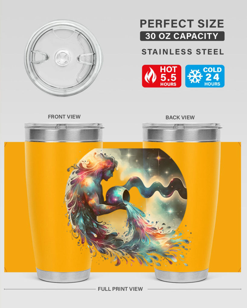 aquarius 88#- zodiac- Tumbler