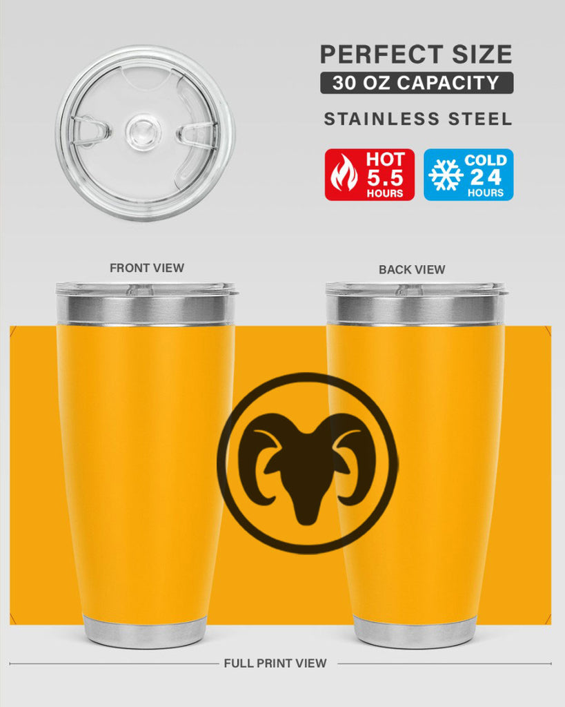 aries 131#- zodiac- Tumbler