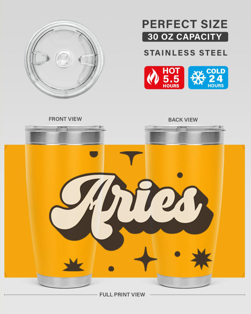 aries 133#- zodiac- Tumbler