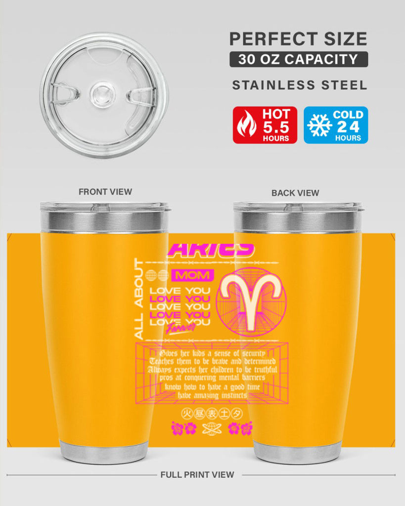 aries 138#- zodiac- Tumbler