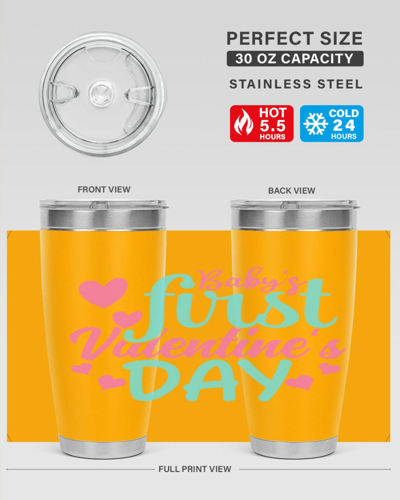 babys first valentines day Style 281#- baby- tumbler
