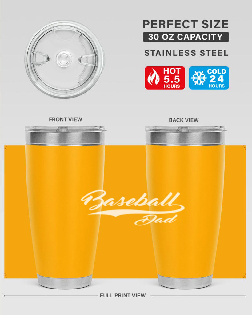 baseball dadi 50#- dad- Tumbler