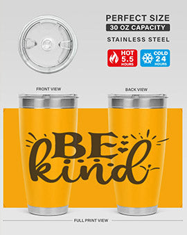 be kind Style 10#- autism- Tumbler