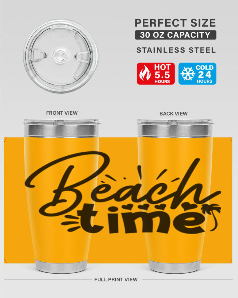 beach time Style 108#- summer- Tumbler