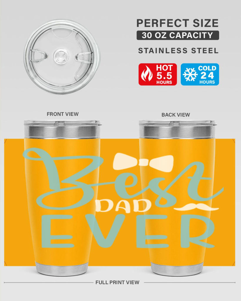 best dad ever 109#- fathers day- Tumbler