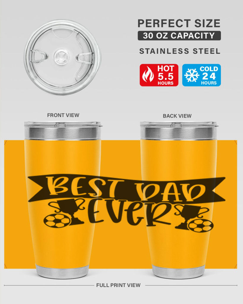 best dad ever 73#- fathers day- Tumbler