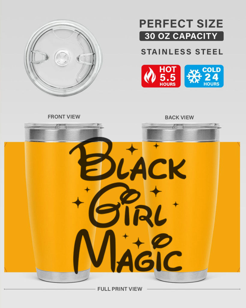 black girl magic 207#- black words phrases- Cotton Tank