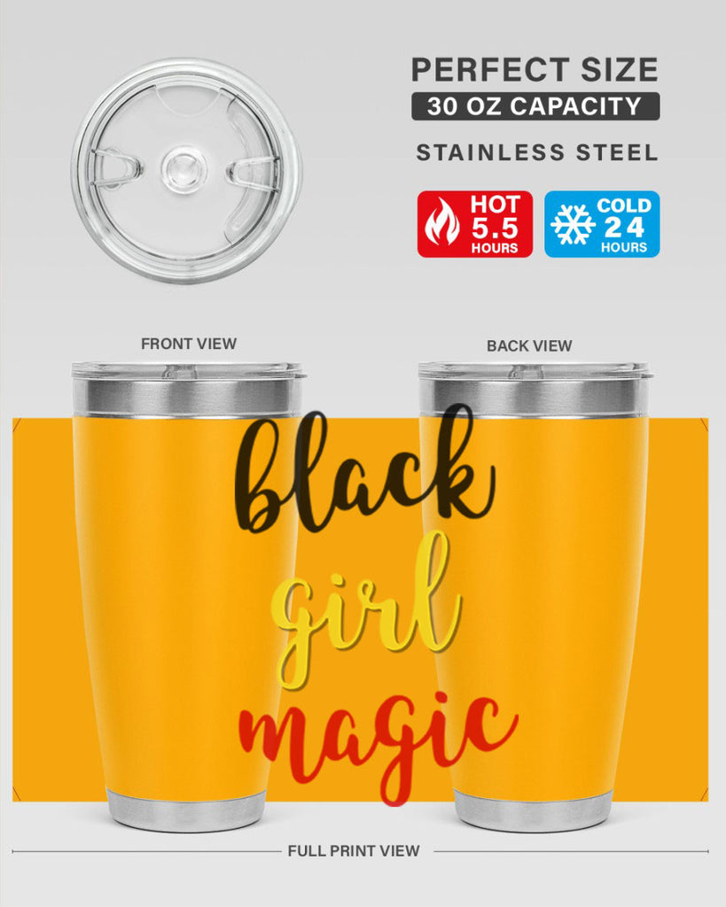 black girl magic color 246#- black words phrases- Cotton Tank