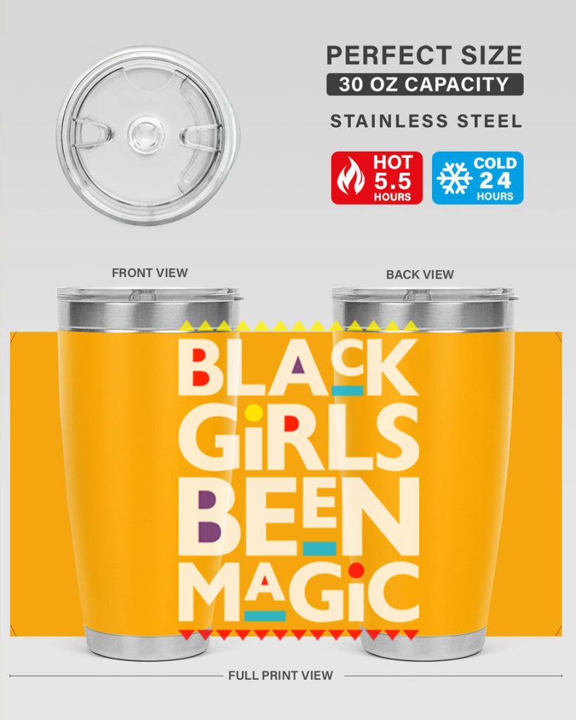 black girls been magic 243#- black words phrases- Cotton Tank