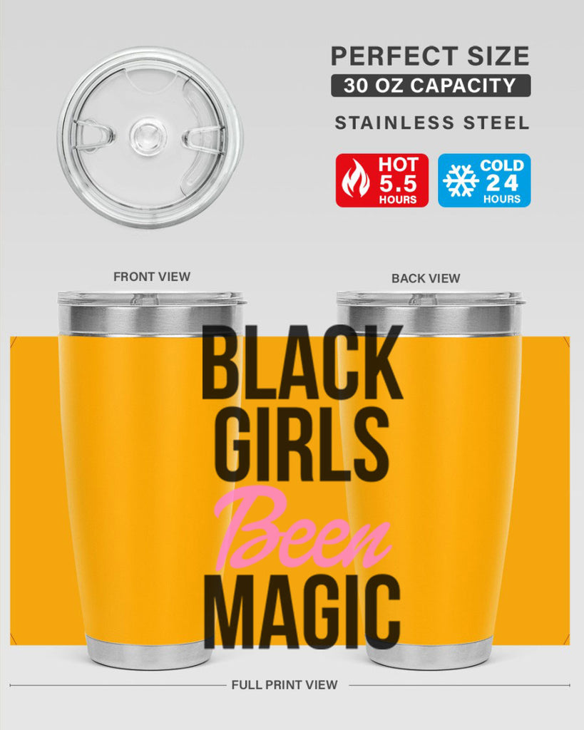 black girls been magic 244#- black words phrases- Cotton Tank