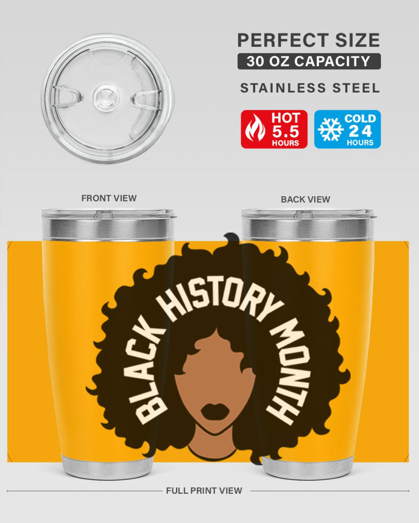 black history month afro woman 239#- black words phrases- Cotton Tank