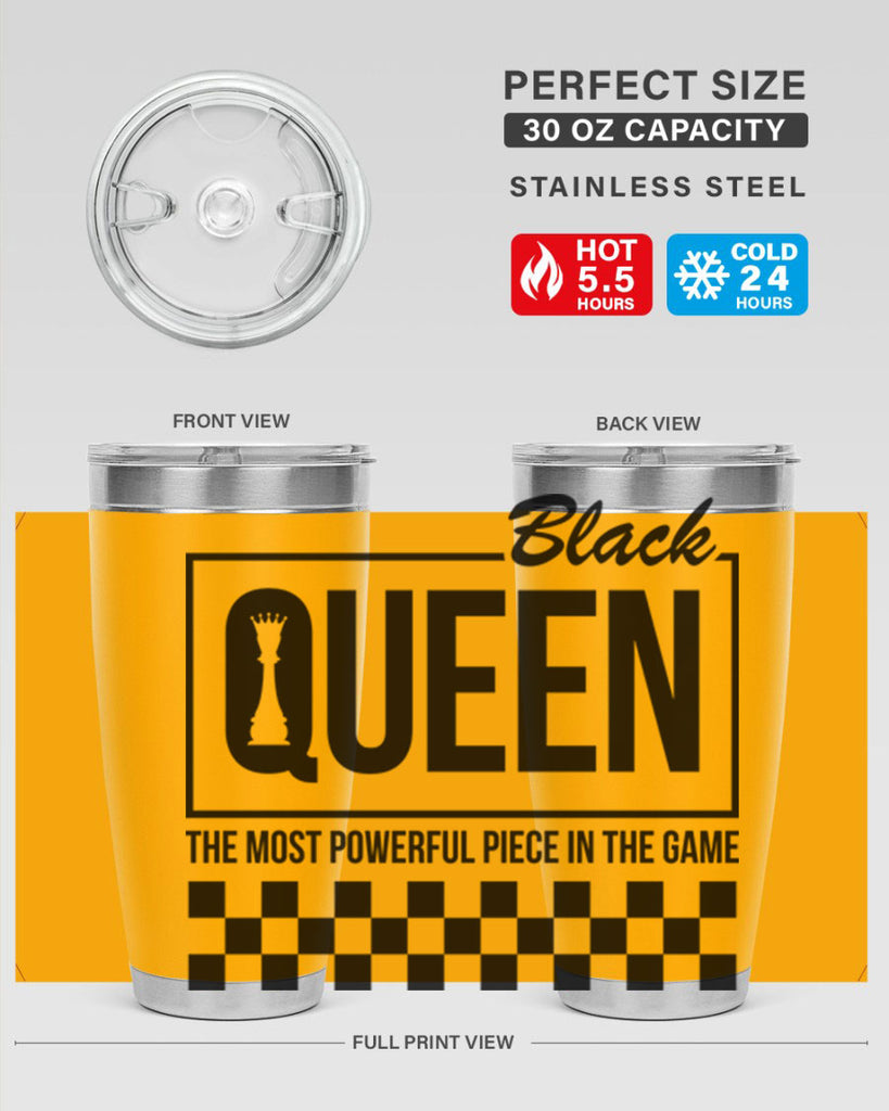 black queen chess checkered 221#- black words phrases- Cotton Tank