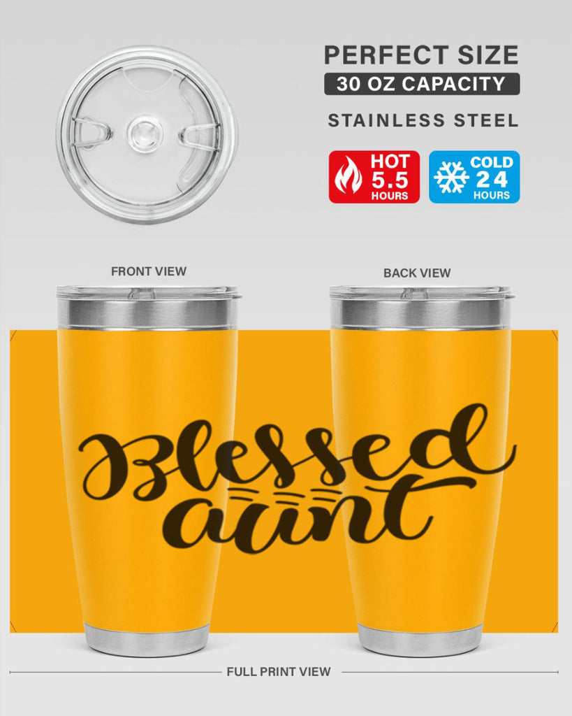 blessed aunt Style 35#- aunt- Tumbler