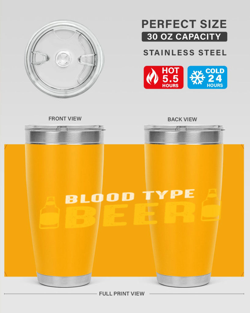 blood type beer 144#- beer- Tumbler