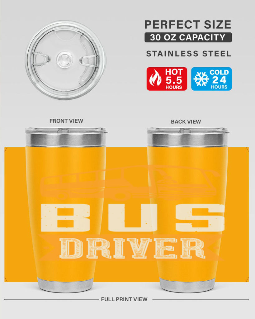 bus driver Style 40#- bus driver- tumbler