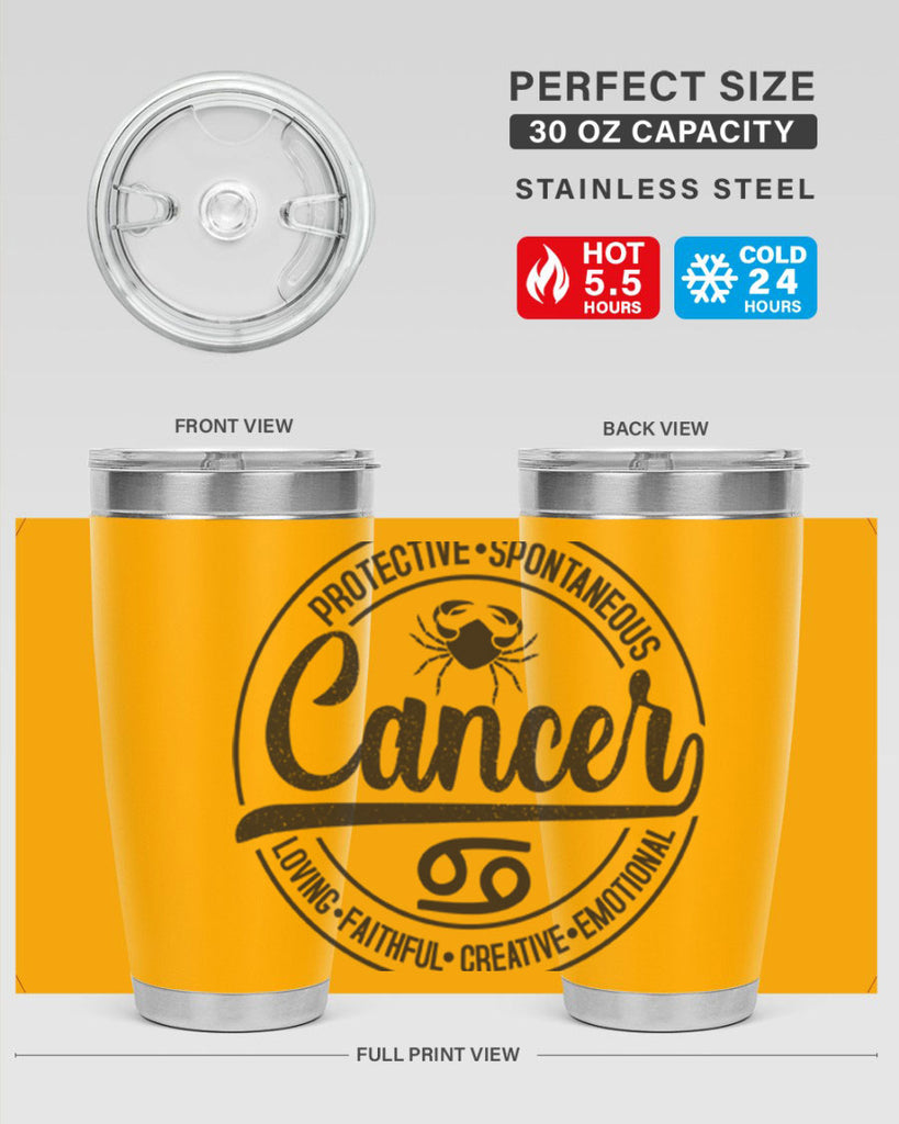 cancer 153#- zodiac- Tumbler