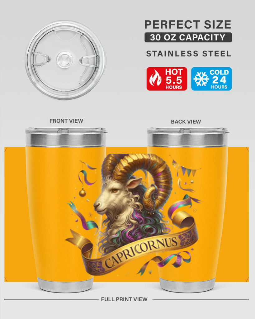 capricorn 209#- zodiac- Tumbler