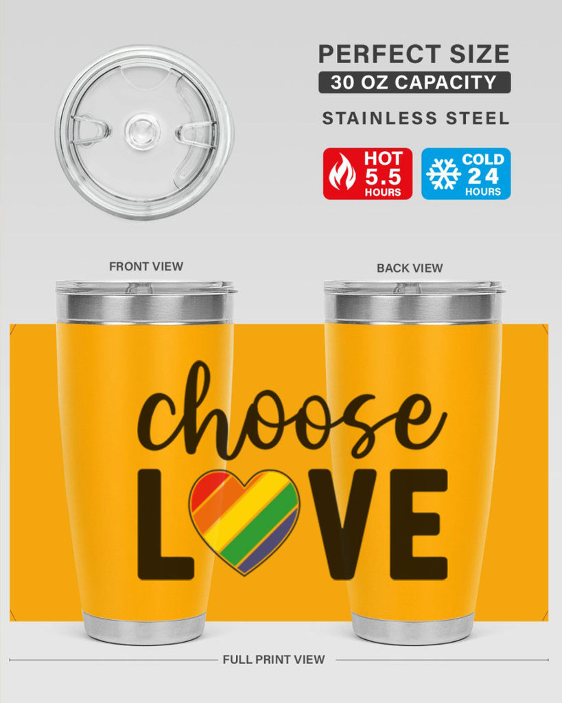 chooselove 150#- lgbt- Tumbler