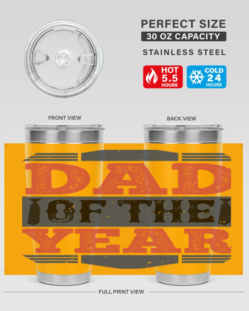 dad of the year 266#- fathers day- Tumbler