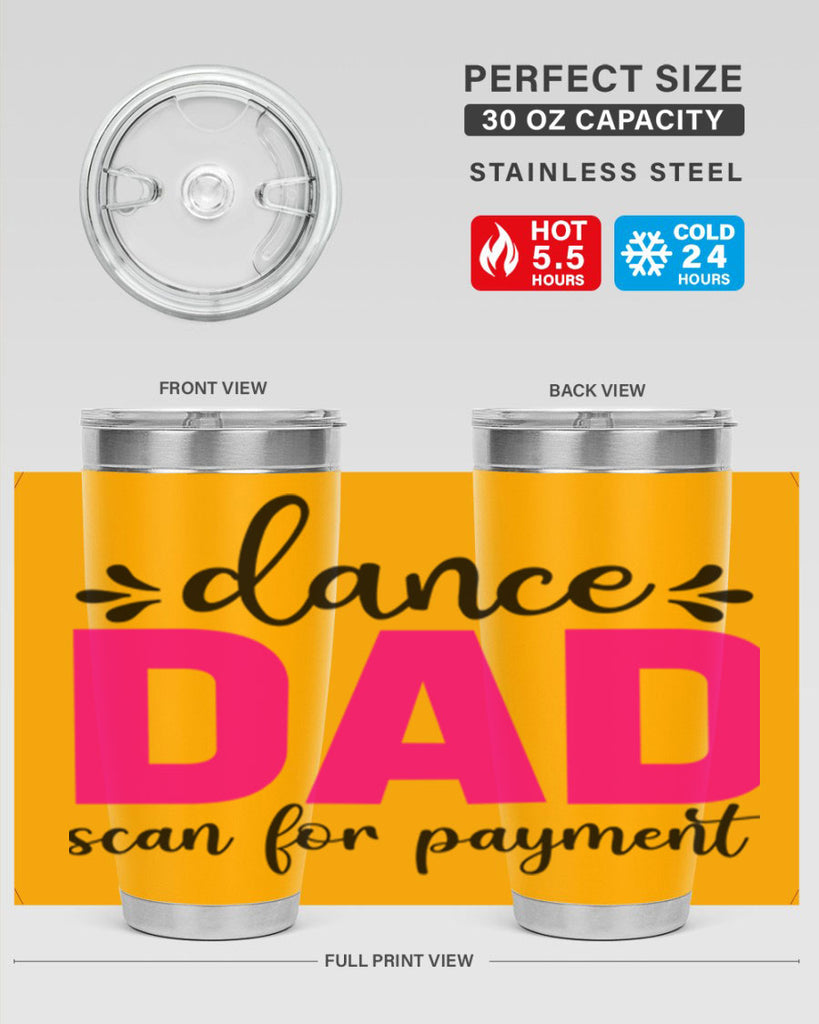 dance dad scan for payment 22#- ballet- Tumbler
