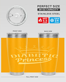 diabetic princess Style 42#- diabetes- Tumbler