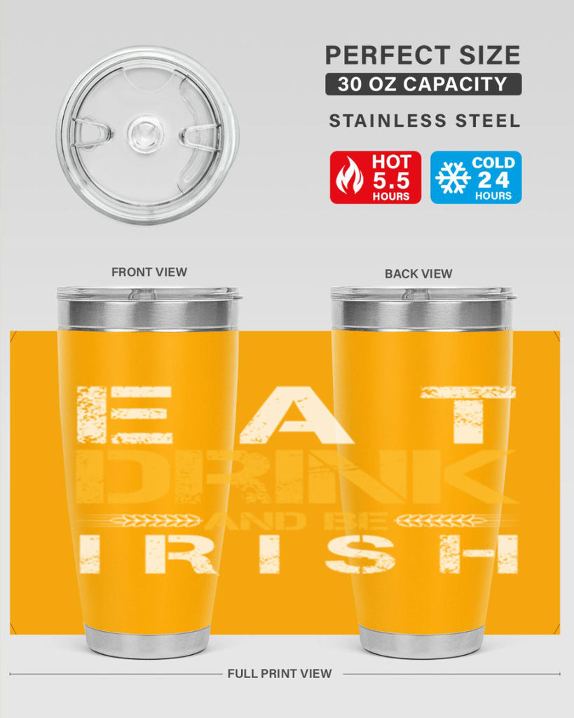 eat drink and be irish 89#- beer- Tumbler
