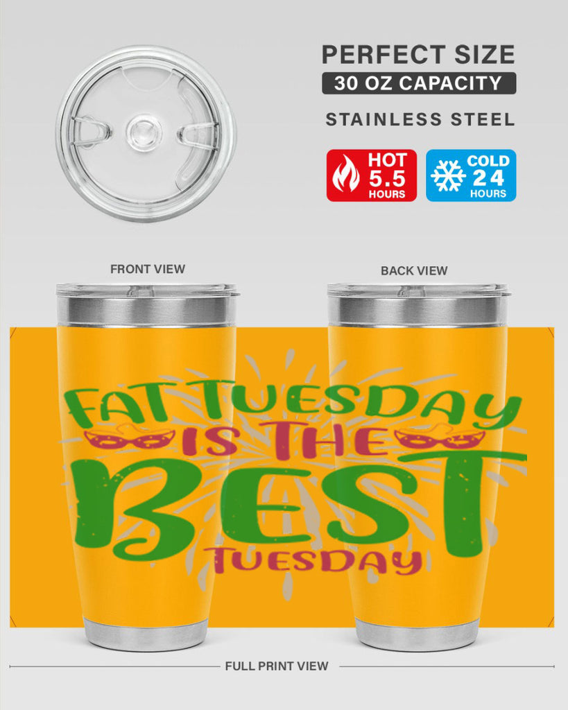 fat tuesday is the best tuesday 88#- mardi gras- Tumbler