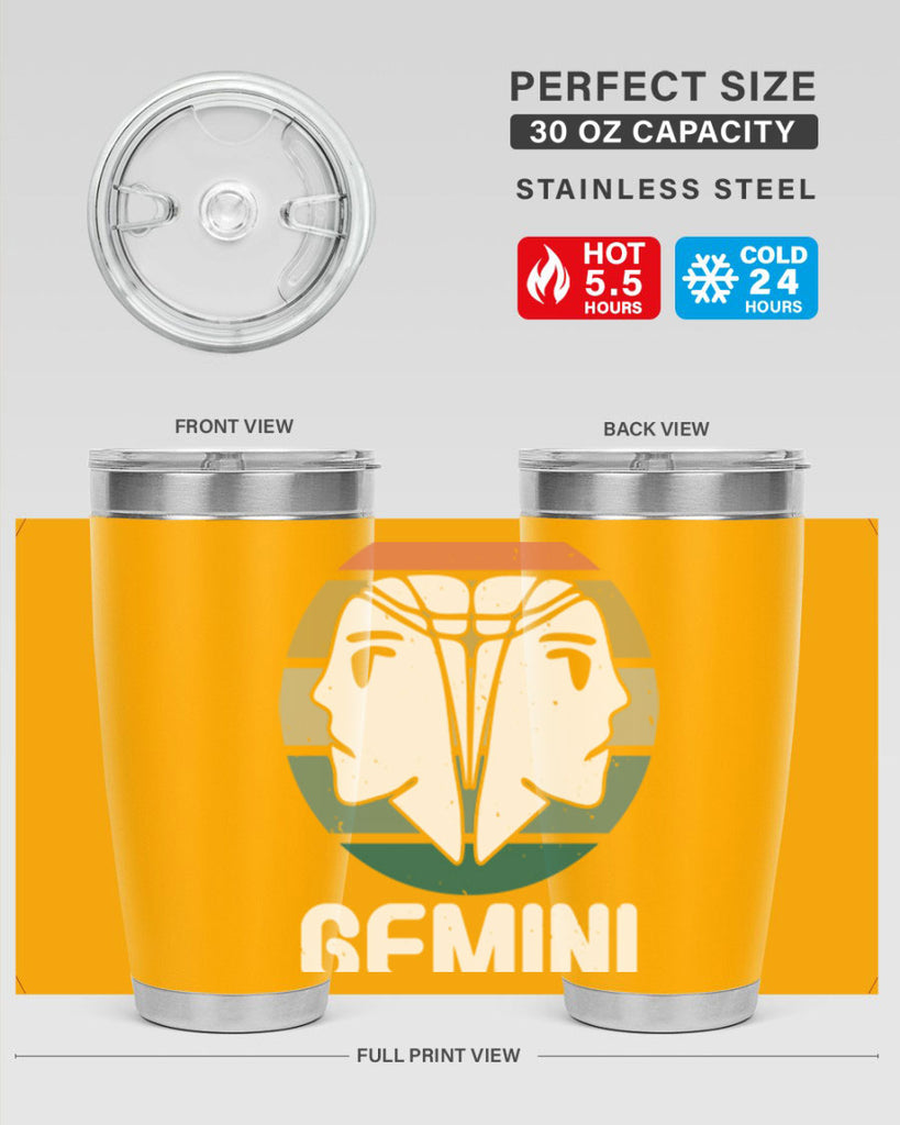 gemini 236#- zodiac- Tumbler
