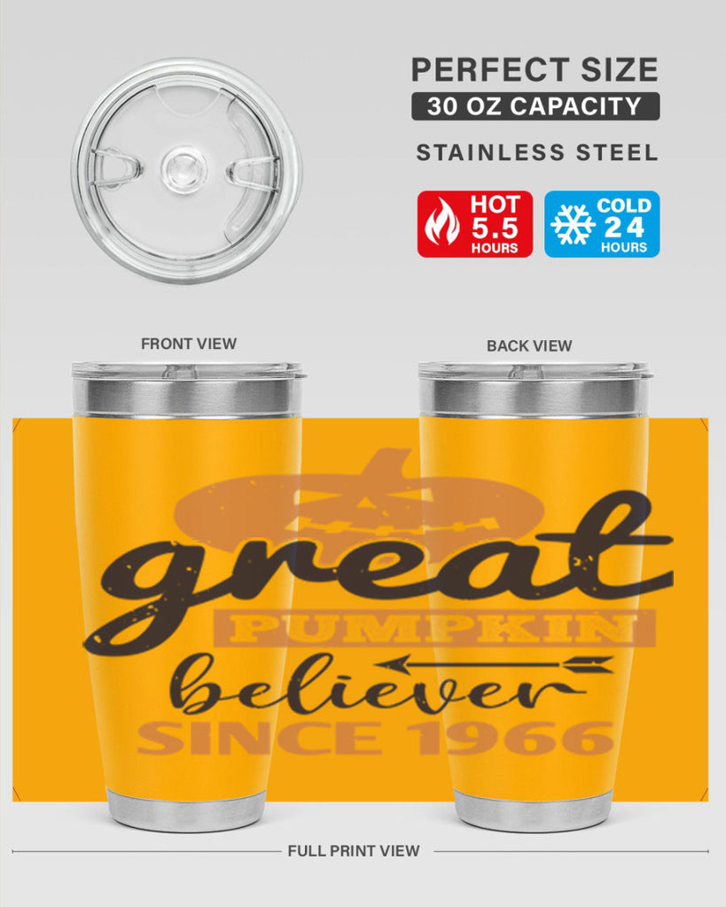 great pumpkin believer since 114#- halloween- Tumbler