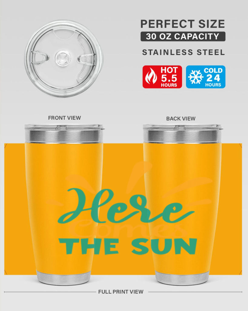 here comes the sun Style 95#- summer- Tumbler