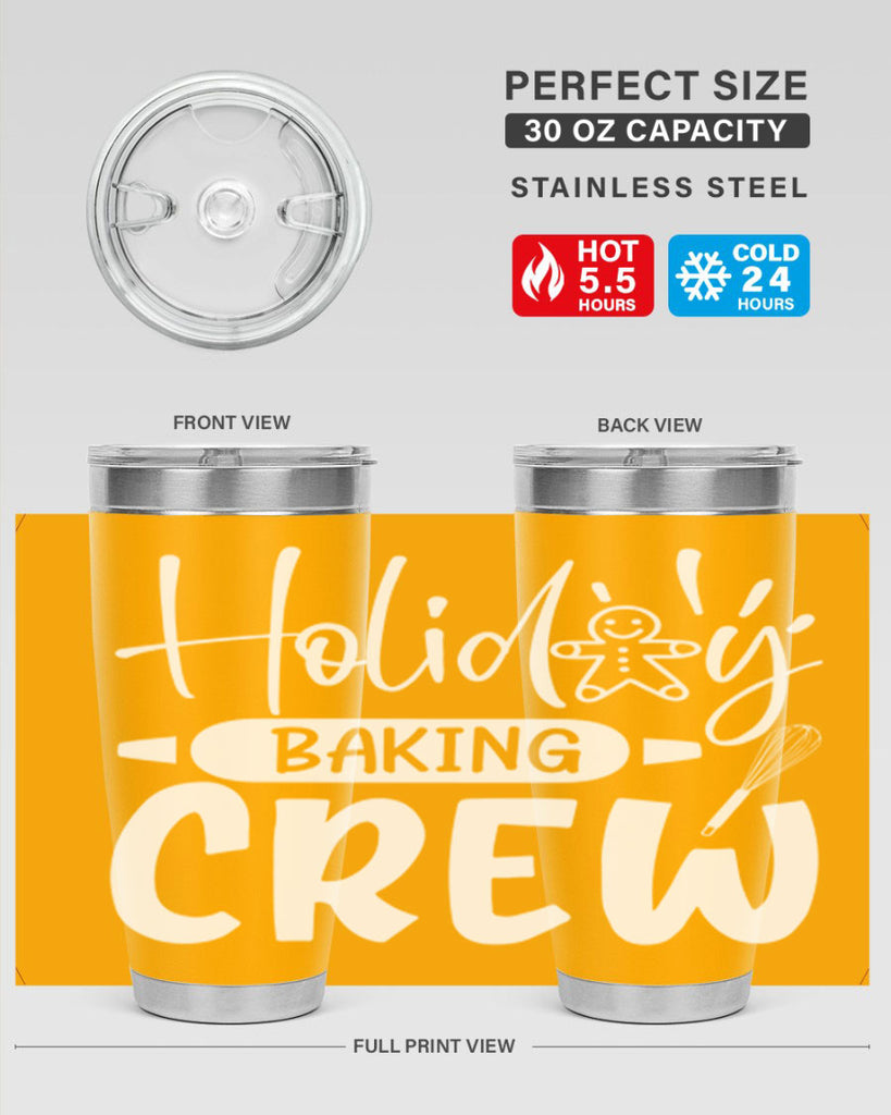 holiday baking crew 34#- kitchen- Tumbler
