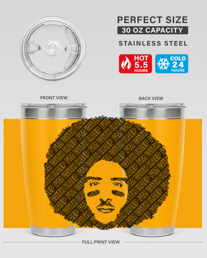imwithkaep 24#- black men - boys- tumbler